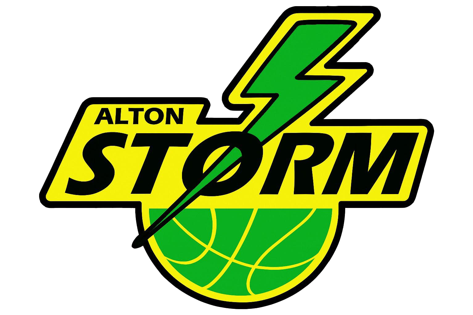 Alton Storm Basketball Club logo